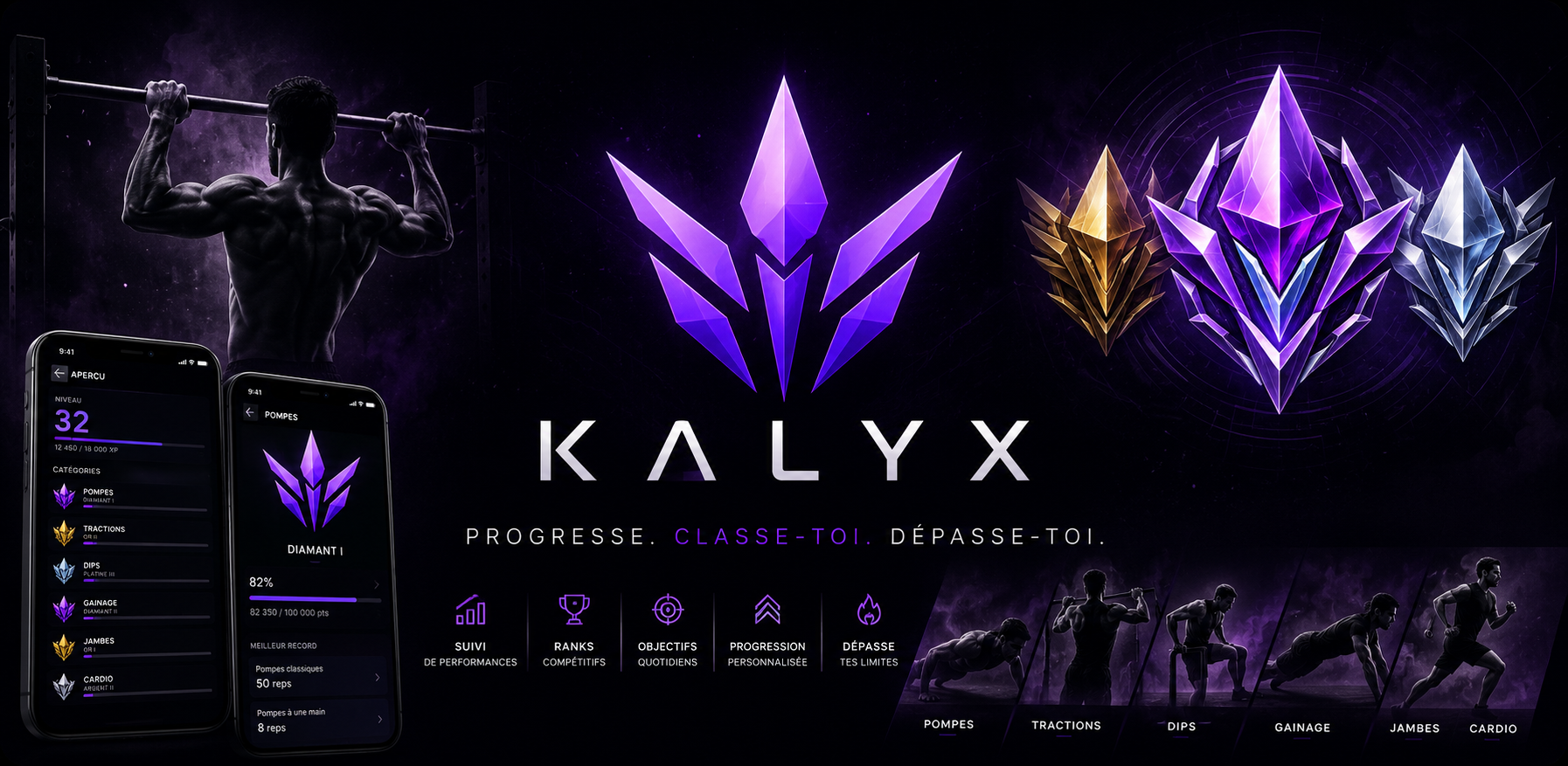 Univers visuel de Kalyx