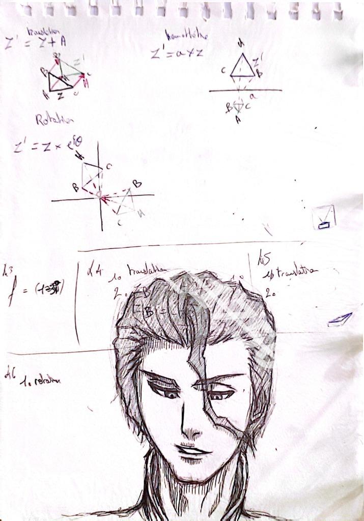 Dessin « Sosuke Aizen (Nombres Complexes) »
