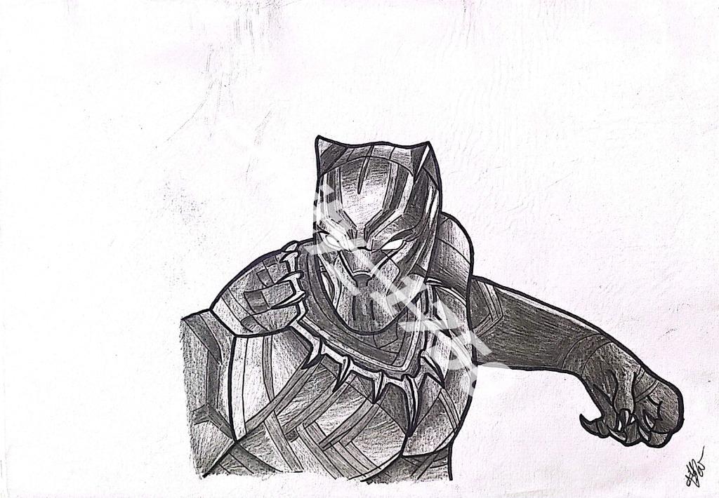 Dessin « Black Panther »