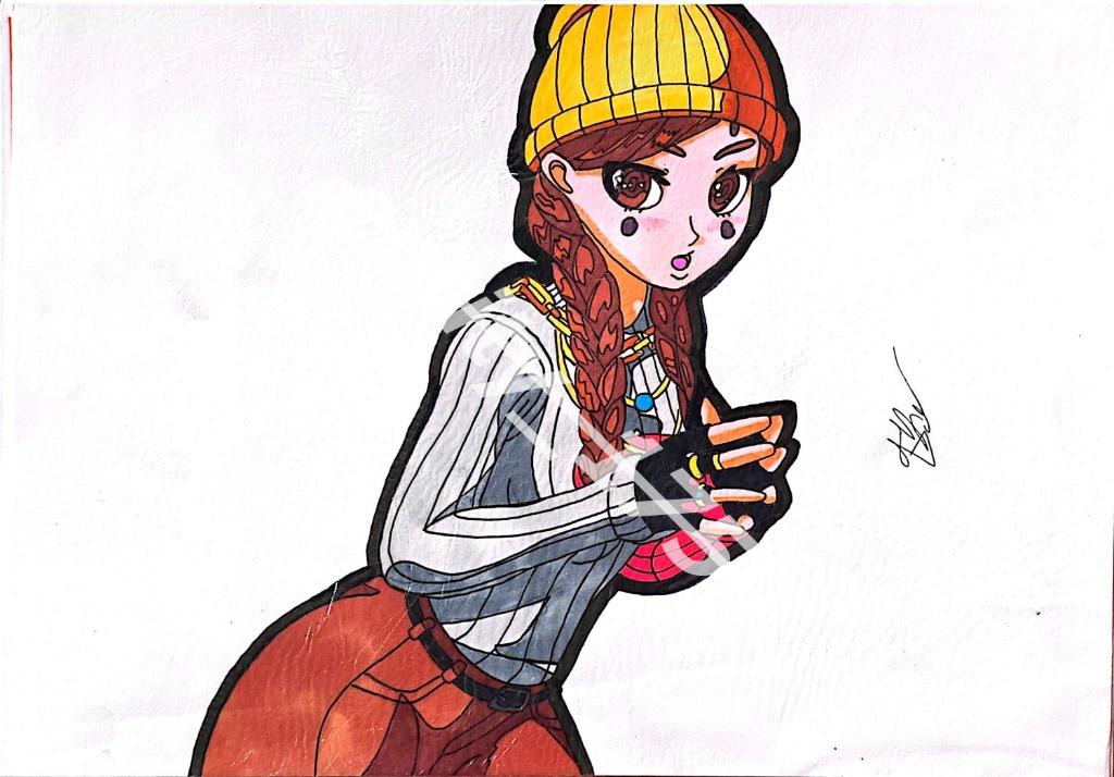 Dessin « Fortnite Skin Aura »