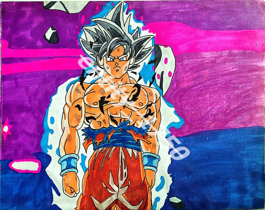 Dessin « Goku Ultra Instinct »
