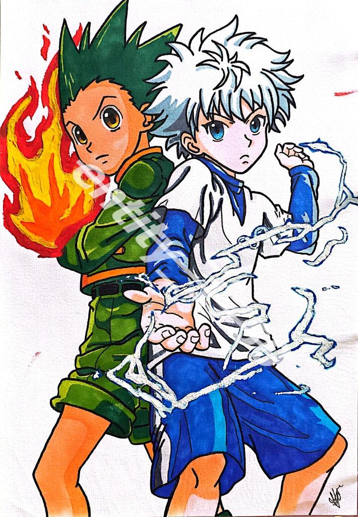 Dessin « Gon & Killua »