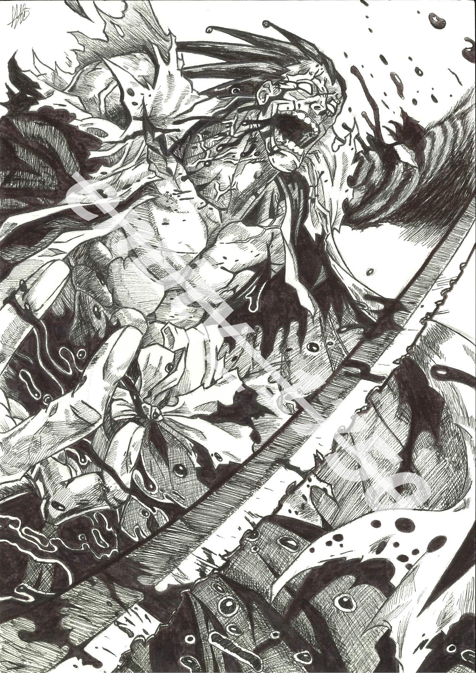 Dessin « Kenpachi »
