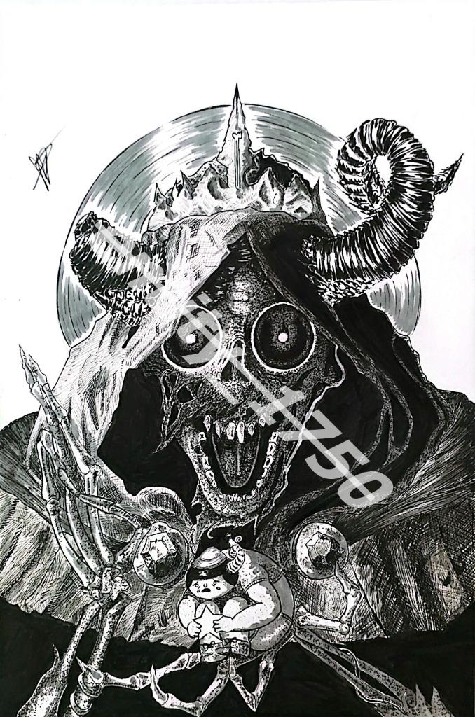 Dessin « Lich (Adventure Time) »
