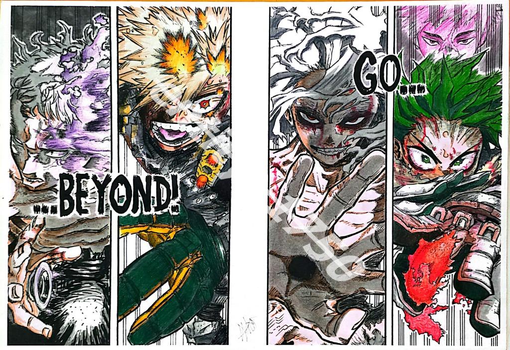 Dessin « My Hero Academia — Go Beyond! »