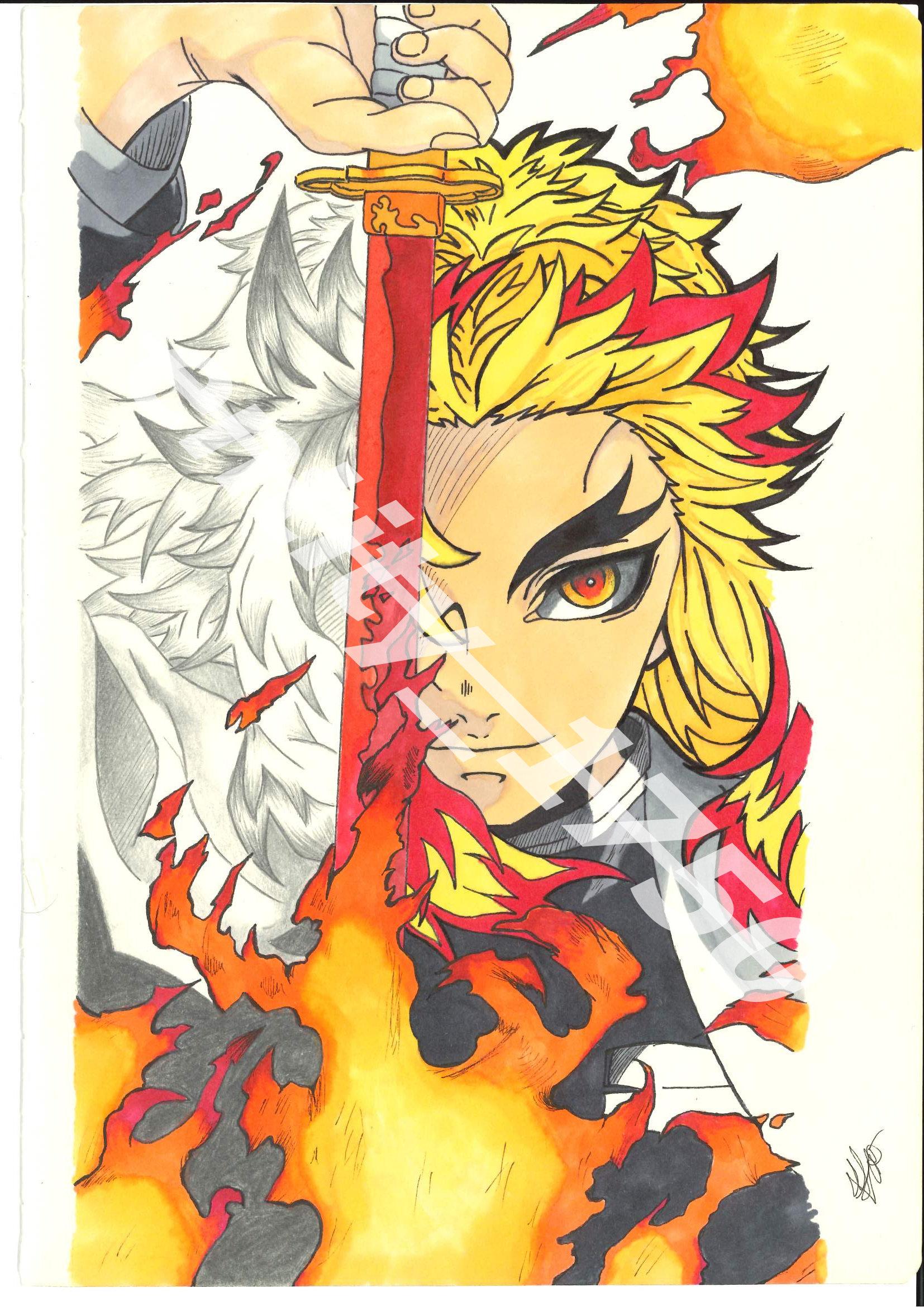 Dessin « Rengoku »