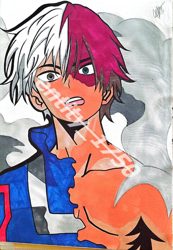 Dessin « Shoto Todoroki »
