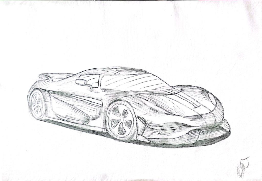 Dessin « Supercar »
