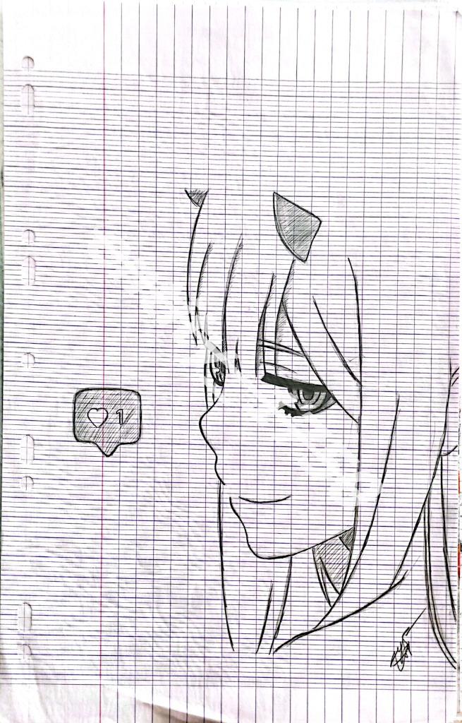 Dessin « Zero Two »
