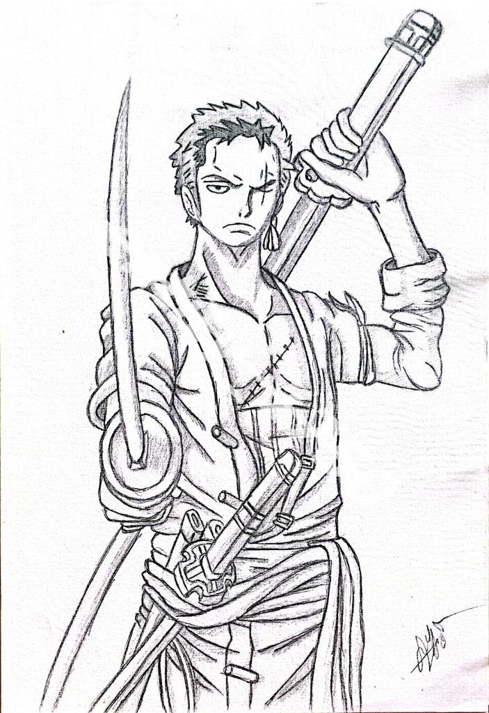 Dessin « Roronoa Zoro »